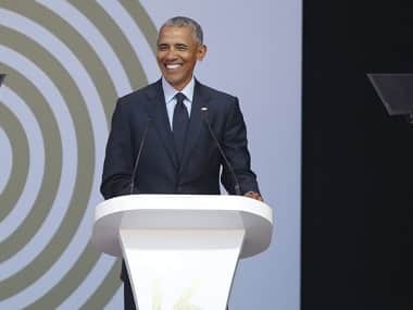 'I believe in Mahatma Gandhi's vision of equality and justice', says Barack Obama at Nelson Mandela Annual Lecture
