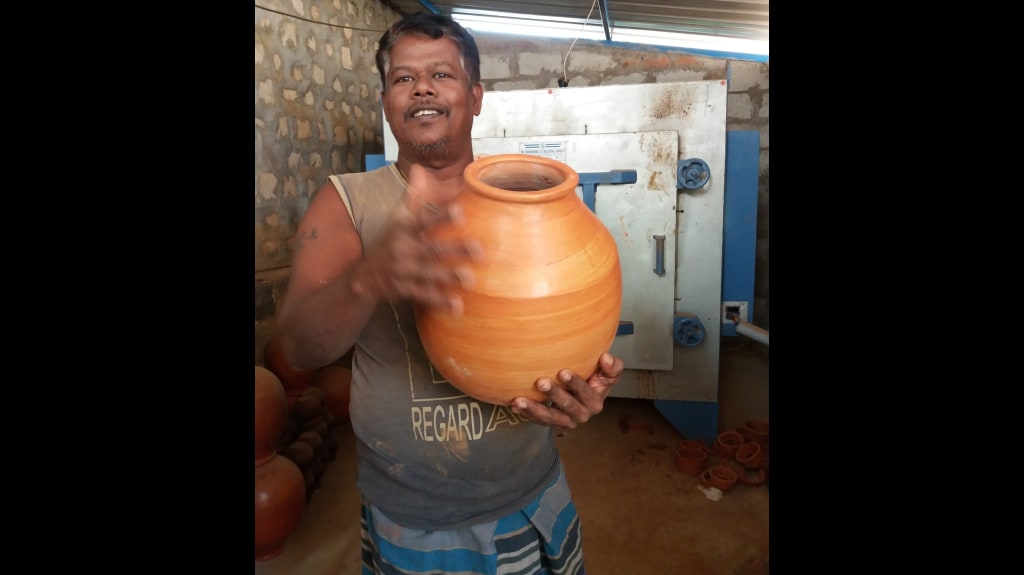 Ghatam maker UVK Ramesh