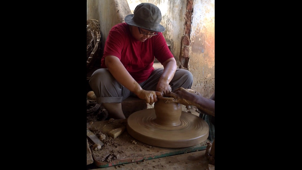 Ghatam player Sumana
