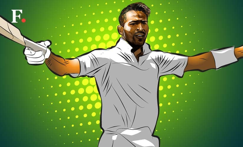 Hardik Pandya. Art courtesy: Rajan Gaikwad