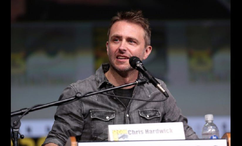 Chris Hardwick. Twitter @heroichollywood