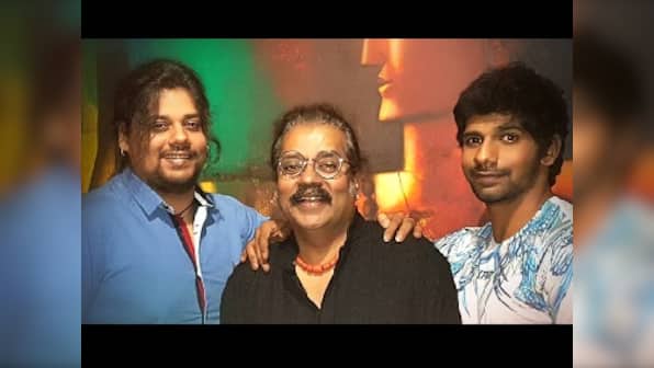Hariharan unveils first song Afsaane with sons Akshay and Karan, featuring actress Sandeepa Dhar