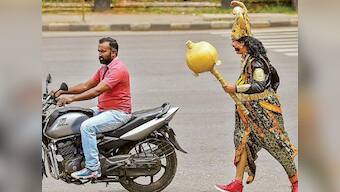 Bengaluru Traffic Police deploys 'Yamaraja' on streets to warn people about violations, spread road safety awareness