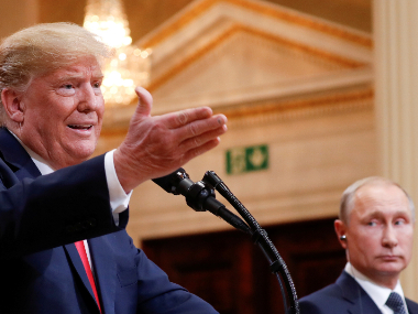 Trump, Putin in Helsinki: US president's refusal to confront Russia on election meddling leaves Washington unsettled Trump, Putin in Helsinki: US president's refusal to confront Russia on election meddling leaves Washington unsettled