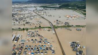 Japan floods: Toll rises to 69; evacuation orders, landslide warnings issued as 1,850 people still stranded, 61 missing