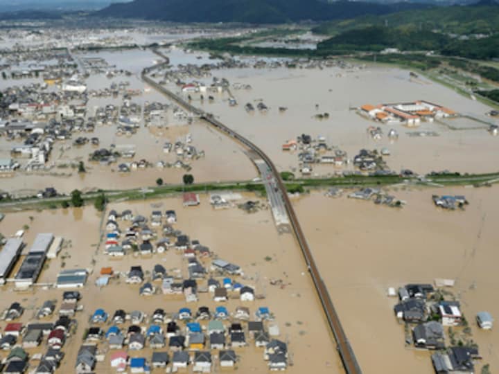 Japan floods: Toll rises to 69; evacuation orders, landslide warnings issued as 1,850 people still stranded, 61 missing