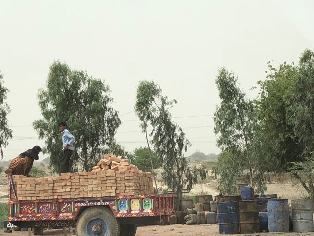 Work underway at new Jaish-e-Mohammed seminary in Bahawalpur, Pakistan.