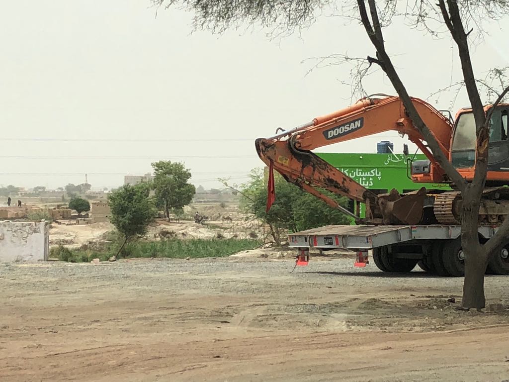 Work underway at new Jaish-e-Mohammed seminary in Bahawalpur, Pakistan. Image courtesy: Firstpost