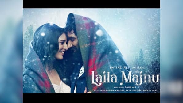 Laila Majnu poster reveals protagonists of Imtiaz Ali, Ekta Kapoor's modern adaptation of classic tale
