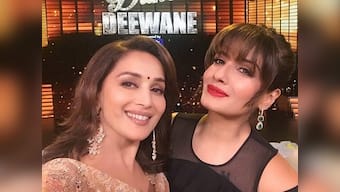 Watch: Raveena Tandon appears as guest judge on Madhuri Dixit's reality show Dance Deewane