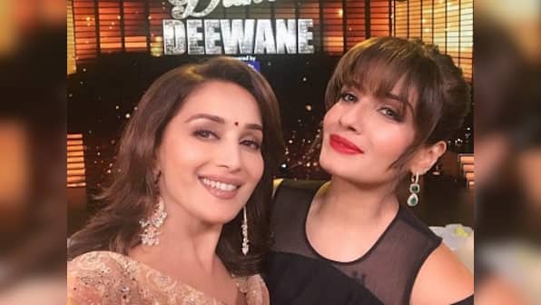 Watch: Raveena Tandon appears as guest judge on Madhuri Dixit's reality show Dance Deewane