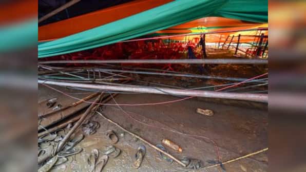 Tent collapses at Narendra Modi's rally in West Bengal's Midnapore; 67 people, including 13 women, injured