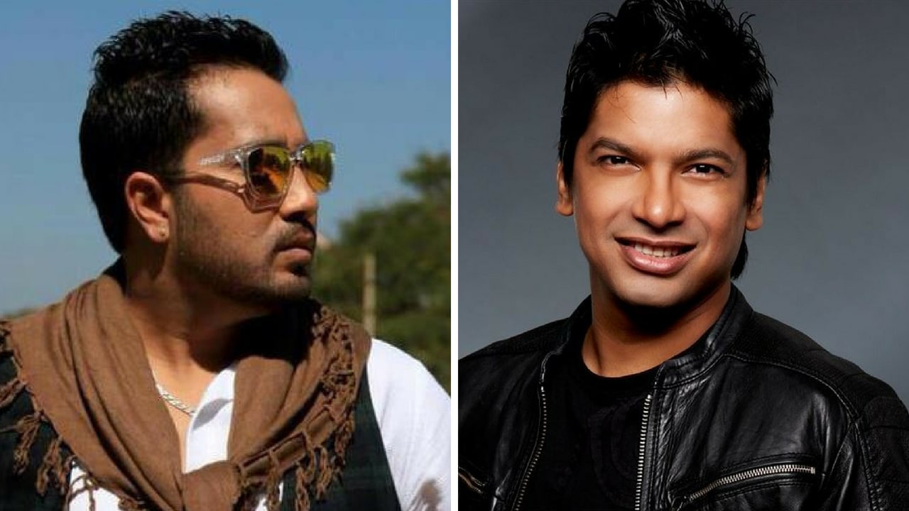 Mika Singh (left) and Shaan (right). Facebook/@singer.shaan, @MikaSinghOfficial