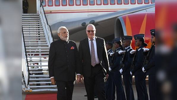 Narendra Modi arrives in South Africa; PM to participate in BRICS Summit in Johannesburg