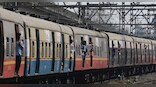 Caught on camera: Mumbai boy falls off local train after being hit by signal pole, escapes death by inches