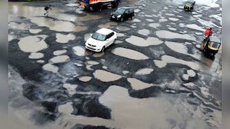 From planting rice saplings to swimming in potholes: Here's how Indians protest against bad roads