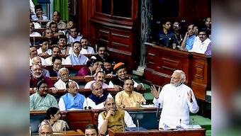 Narendra Modi tears into Congress, enumerates NDA's achievements during debate on no-confidence motion in Parliament