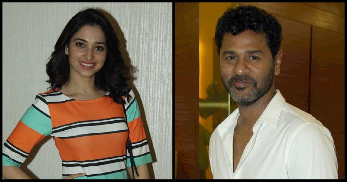 Prabhu Deva to pair up with Tamannaah Bhatia for director Radhakrishnan ...