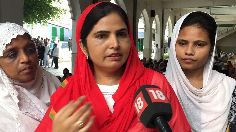 Rafia Shabnam, who is associated with the campaign 'Sabki Awaaz'. Firstpost/Ankita Virmani