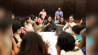Rahul Gandhi meets women journalists: Scribes identifying themselves on the basis of gender turn back the clock