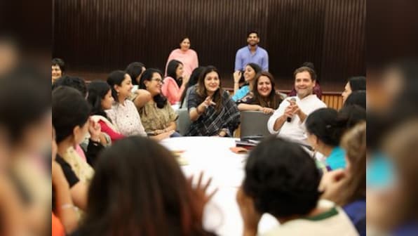 Rahul Gandhi meets women journalists: Scribes identifying themselves on the basis of gender turn back the clock