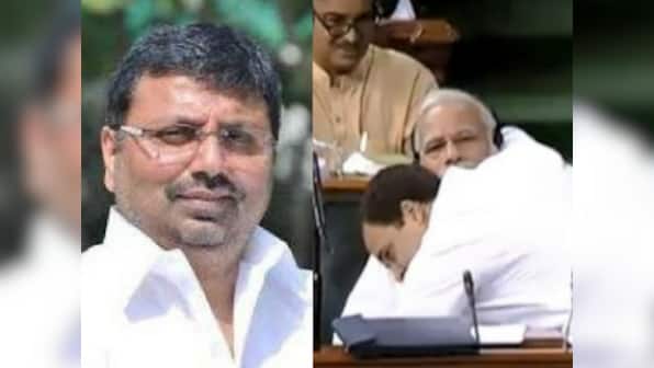 'If we hug Rahul Gandhi, our wives may divorce us': BJP MP's bizzare response to Congress chief's hugplomacy