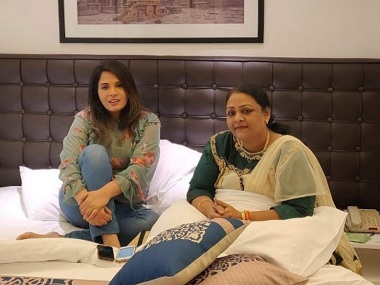 Richa Chadha meets adult star Shakeela before beginning work on upcoming biopic Richa Chadha meets adult star Shakeela before beginning work on upcoming biopic