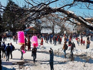 Tourists in Shimla. PTI