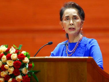 Myanmar peace conference kicks off in Nay Pyi Taw; Aung San Suu Kyi, army commander open third session with ethnic rebels Myanmar peace conference kicks off in Nay Pyi Taw; Aung San Suu Kyi, army commander open third session with ethnic rebels