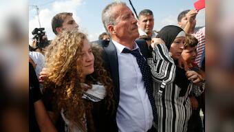 Palestinian teen Ahed Tamimi released from prison after eight months; jailed for slapping two Israeli soldiers