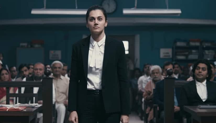 Tapsee Pannu in a still from the Mulk teaser. Youtube