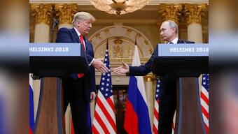 Vladimir Putin invites Donald Trump to Moscow, says both he and US president want another meeting after Helsinki summit