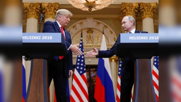 Vladimir Putin invites Donald Trump to Moscow, says both he and US president want another meeting after Helsinki summit