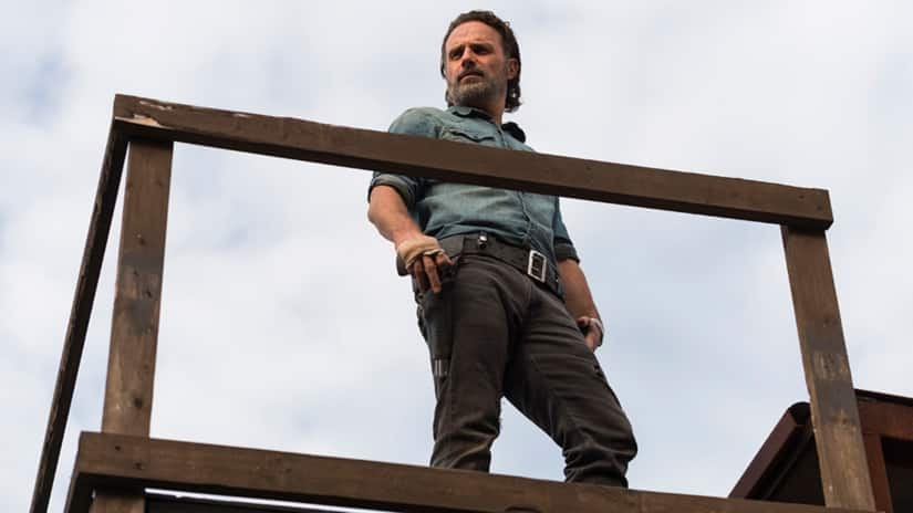 Andrew Lincoln as Rick Grimes in AMC's The Walking Dead. Twitter@Variety