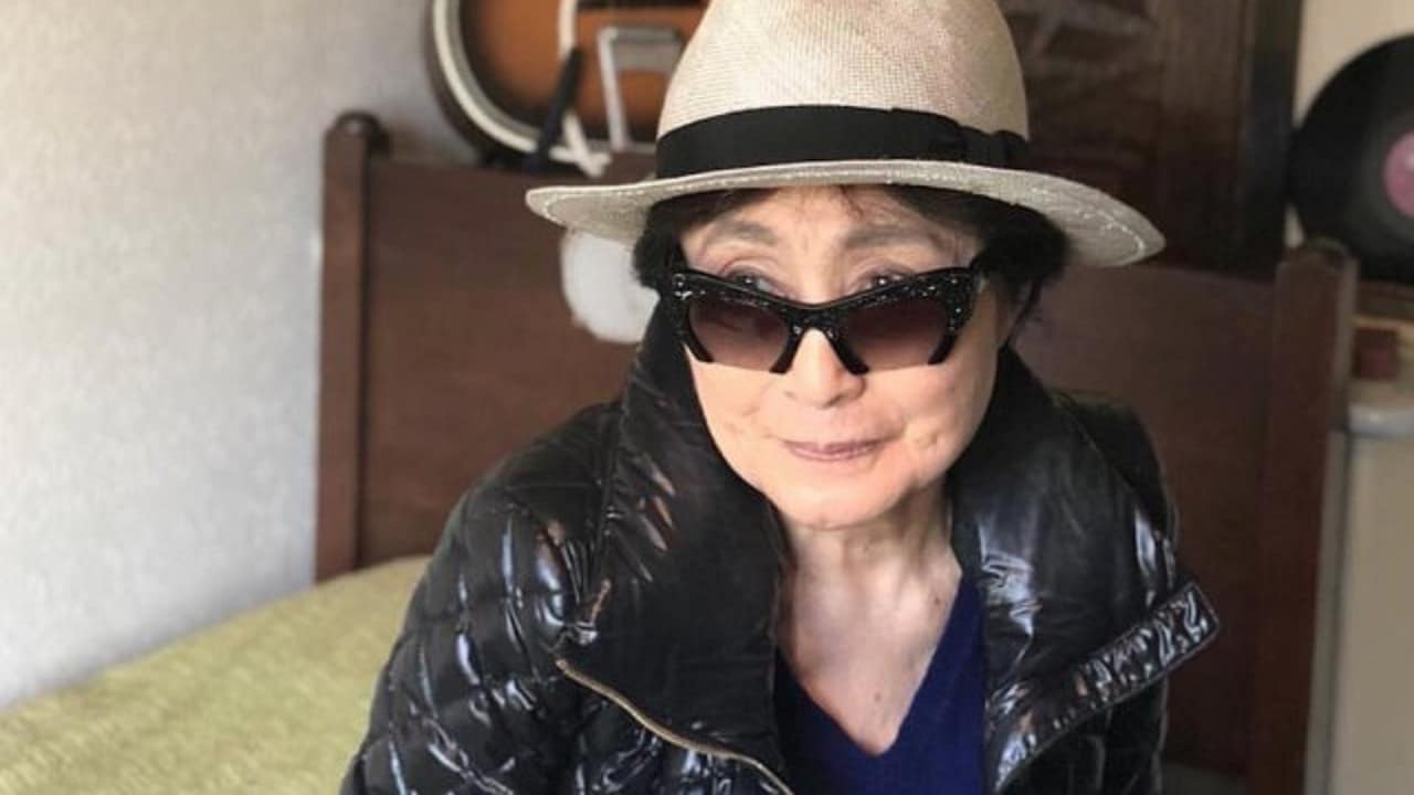 Yoko Ono. Twitter/@consequence