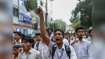 Over 100 students injured in Dhaka clashes as protests over poor road safety in Bangladesh turn violent
