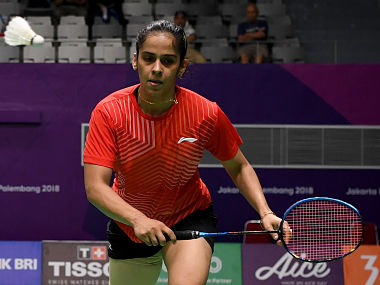 Asian Games 2018: Saina Nehwal goes down to Nozomi Okuhara as women's team bows out of competition Asian Games 2018: Saina Nehwal goes down to Nozomi Okuhara as women's team bows out of competition