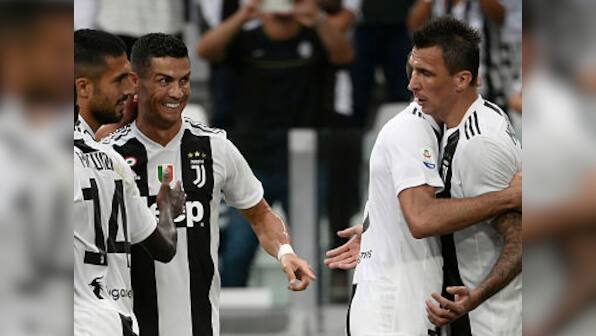 Serie A: Juventus beat Lazio in convincing fashion but Cristiano Ronaldo's wait for first goal since Real Madrid exit continues