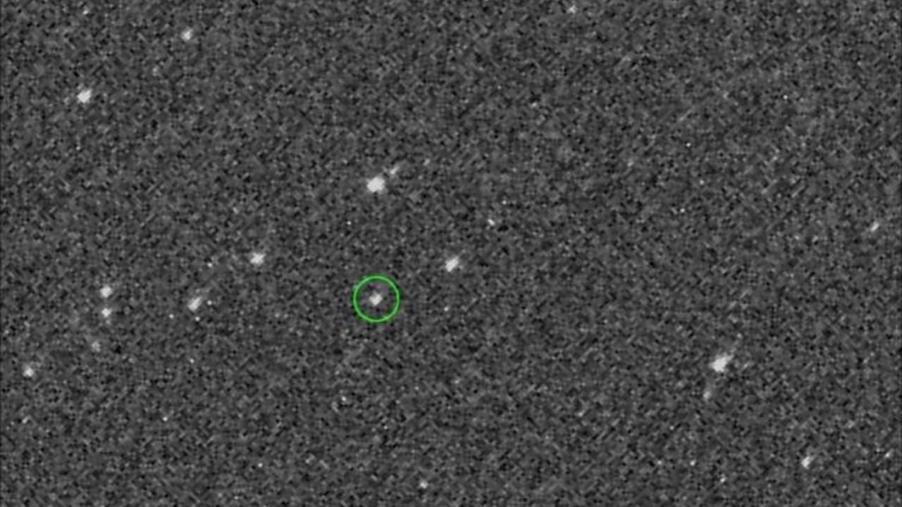 NASA's OSIRIS-Rex captures snap of ancient asteroid, headed closer for ...