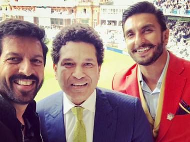 Kabir Khan kicks off preparation for 83 with Ranveer Singh, Sachin Tendulkar at Lord's cricket ground Kabir Khan kicks off preparation for 83 with Ranveer Singh, Sachin Tendulkar at Lord's cricket ground