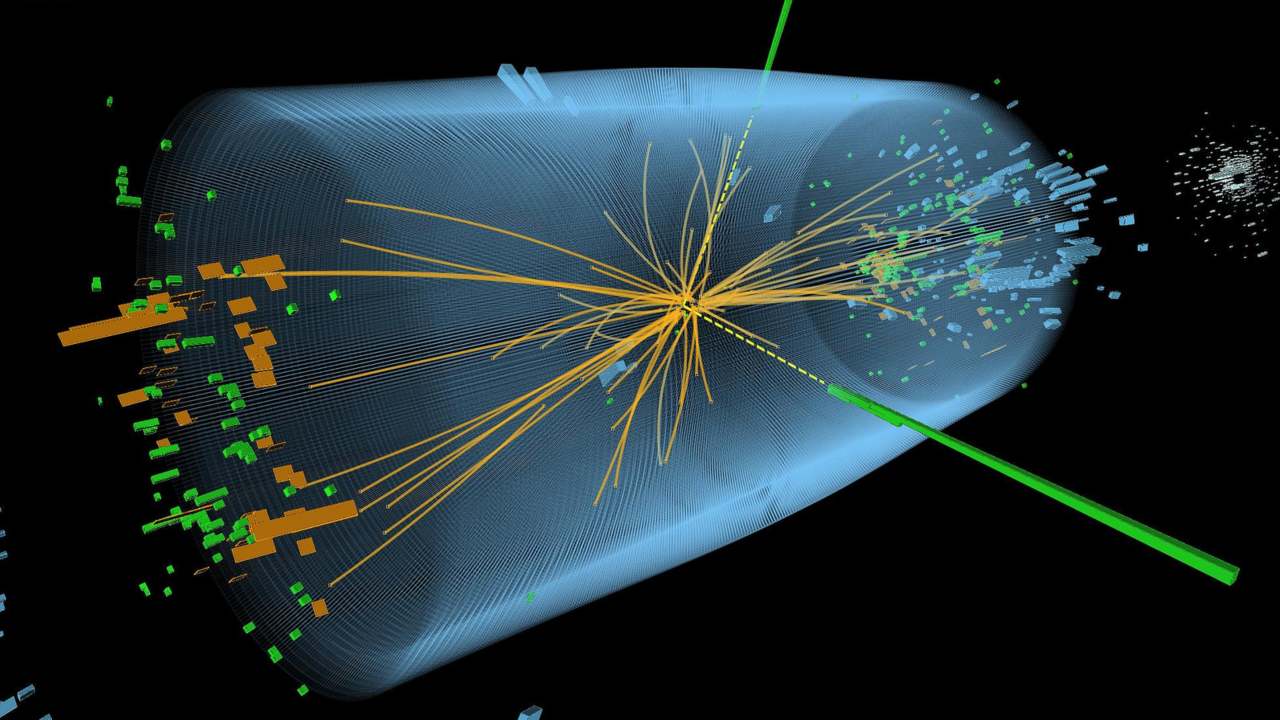 The output of photon experiments from CERN's 2012 study which proposed a particle that could be the Higgs. Image Courtesy: CERN/CMS