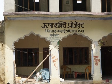 A skill development centre set up by an NGO in Nat Purwa village. Image Courtest: 101Reporters/Saurabh Sharma