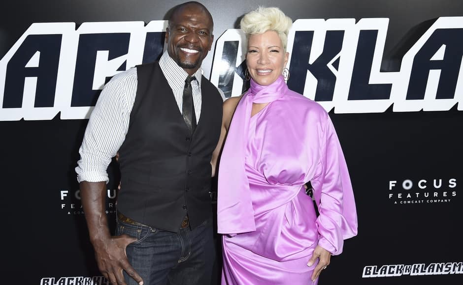 Terry Crews (L), Rebecca King-Crews also marked their presence at the premiere. The Associated Press. Richard Shotwell