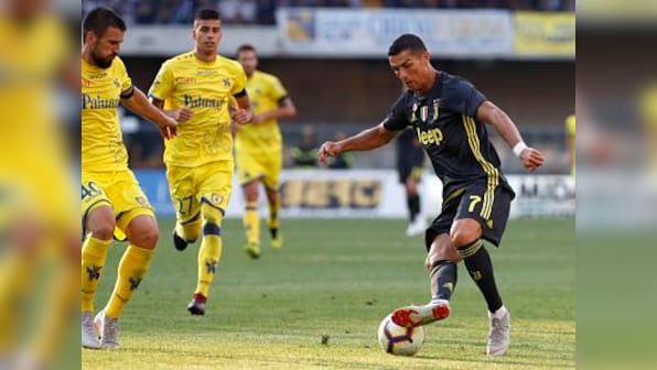 Serie A: Cristiano Ronaldo fails to score on Juventus debut but club begins campaign on winning note