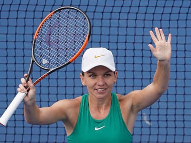 Simona Halep will playl against Dutch outsider Kiki Bertens in the finals on Sunday. AP