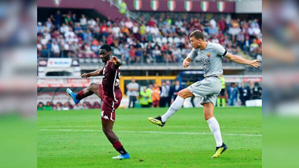Serie A: Edin Dzeko's late strike helps AS Roma get off to winning start; Inter Milan go down 1-0 to Sassuolo