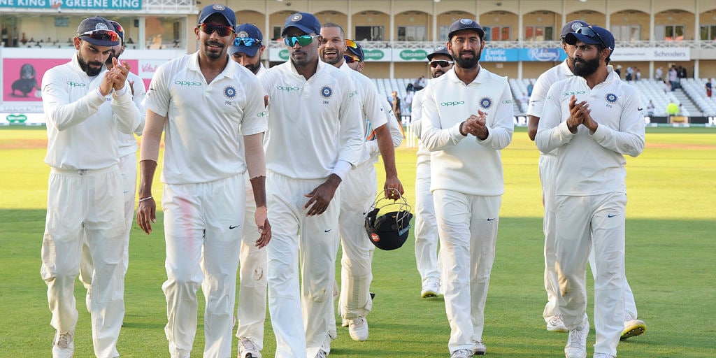 India won 4 Tests outside Asia in 2018 (photo - getty)