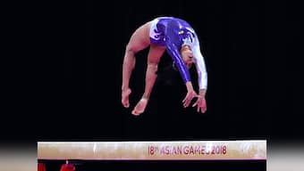 Asian Games 2018: Dipa Karmakar finishes fifth in beam final, Indian gymnastics campaign ends without medal
