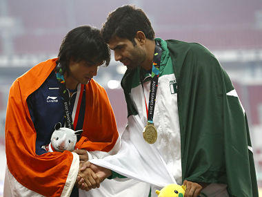Asian Games 2018: Hope to emulate Neeraj Chopra's feat some day, says Pakistan's javelin thrower Arshad Nadeem Asian Games 2018: Hope to emulate Neeraj Chopra's feat some day, says Pakistan's javelin thrower Arshad Nadeem
