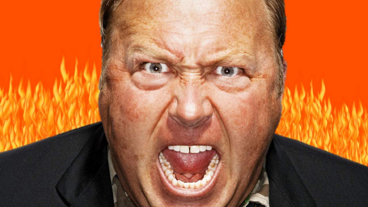 Twitter suspends conspiracy theorist Alex Jones for seven days over a tweet Twitter suspends conspiracy theorist Alex Jones for seven days over a tweet